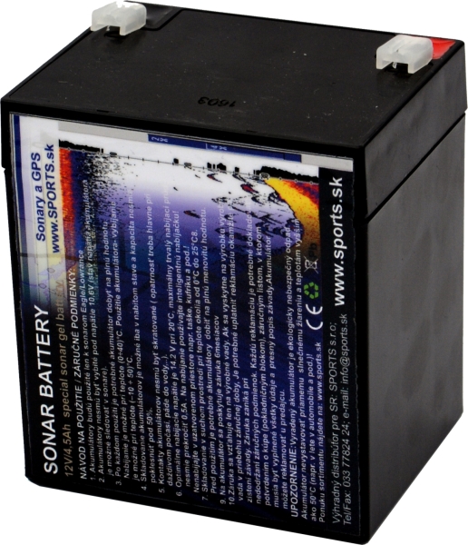 Akumulátor GT 12V/4,5Ah pre Elite 3X