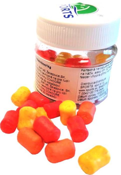 Neutrálne vyvážené nástrahy Carp Dumbels + kys. maslová