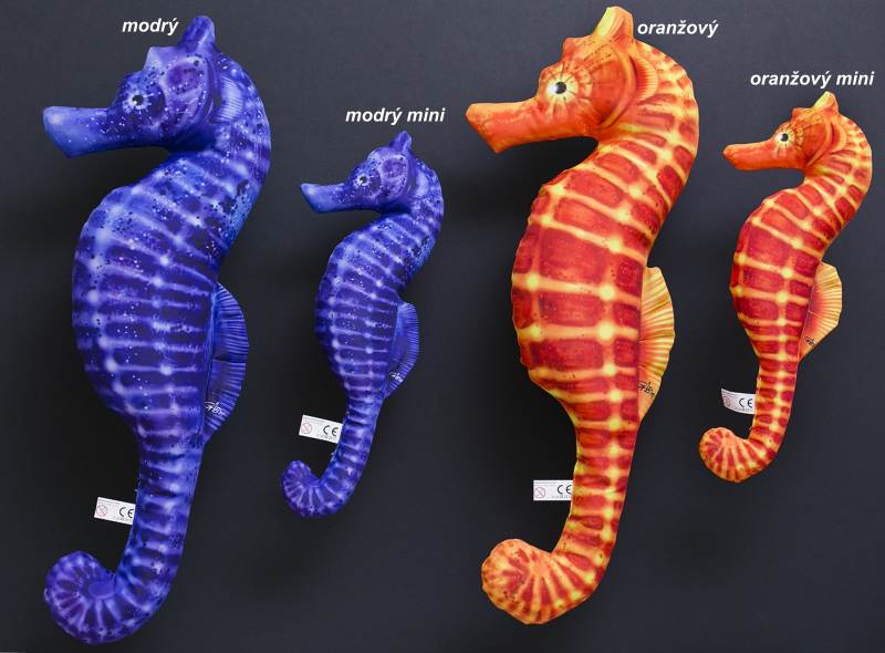 Antibakteriálny vankúš v tvare Morský koník