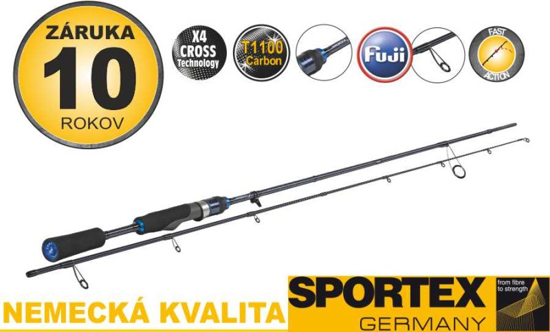 Prívlačové udice SPORTEX Magnific Finesse ML - 2diel