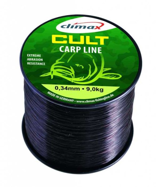 Vlasec Climax Cult Carp Line Extreme - čierny