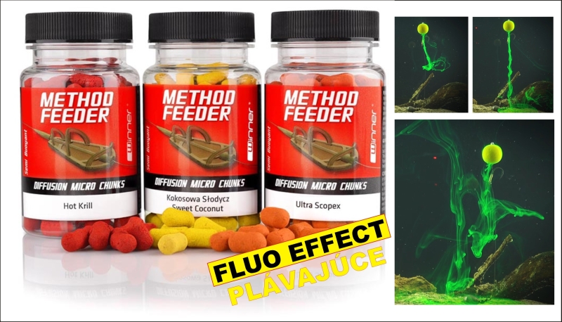 Method/Feeder Fluo Diffusion Micro Chunks 7x11 mm /40g