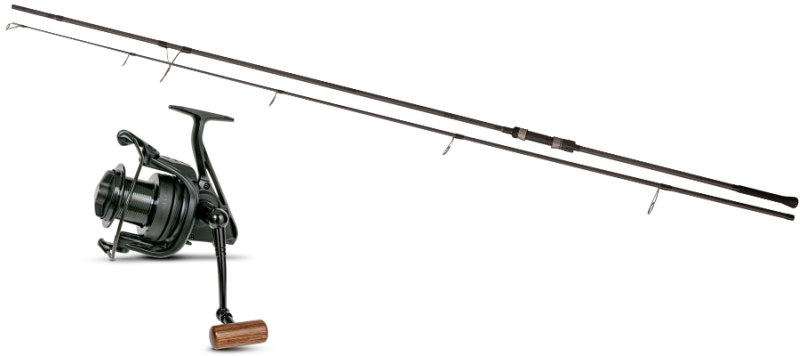 Kaprový SET prút Radical 3,6m + navijak Insist 10000