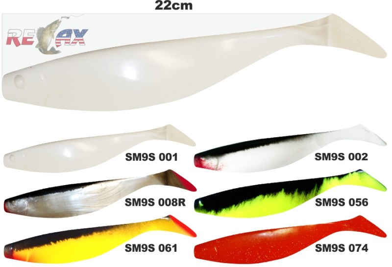 Gumená nástraha Kopyto Relax 9S / 22cm - 1ks