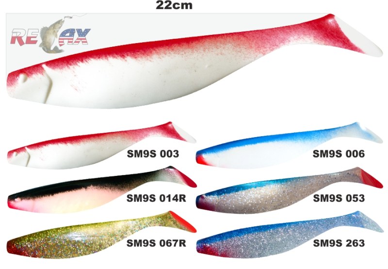 Gumená nástraha Kopyto Relax 9S / 22cm - 1ks