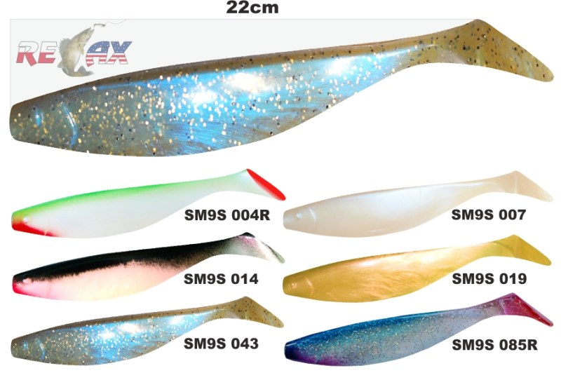 Gumená nástraha Kopyto Relax 9S / 22cm - 1ks