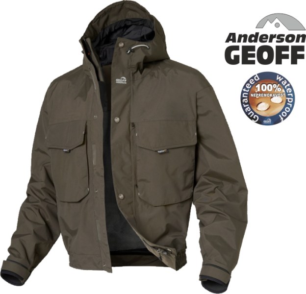 Bunda Geoff Anderson Raptor 6 - zelená