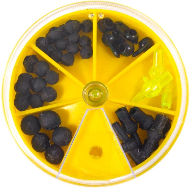 Gumové stoppery v krabičke - mix veľkostí