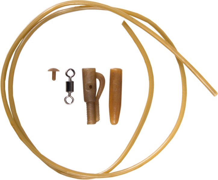 SET 3x klip na olovo s pinom + hadičky + obratlíky