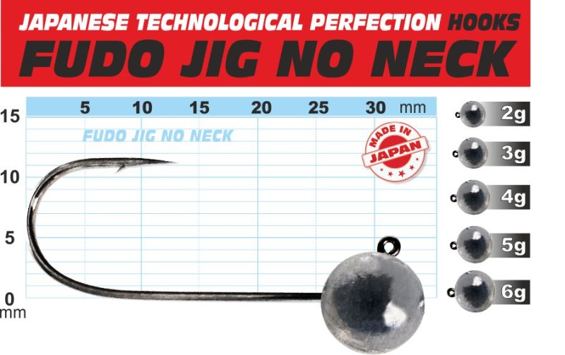 FUDO jig bez krčku 5ks - veľ 1