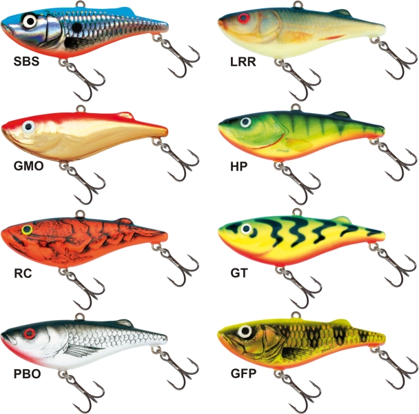 Rybársky vobler - SALMO - tvar rybky - 4,5cm