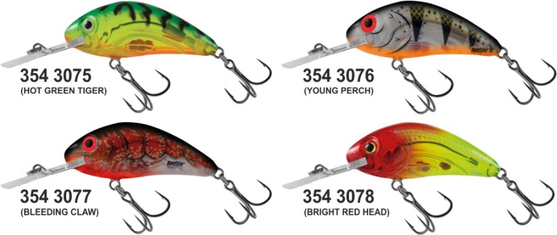 Rattlin Hornet SALMO vobler 4,5cm - plávajúci