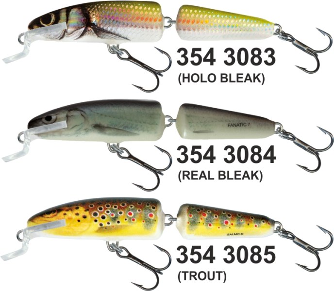 Fanatic SALMO vobler 7cm - plávajúci