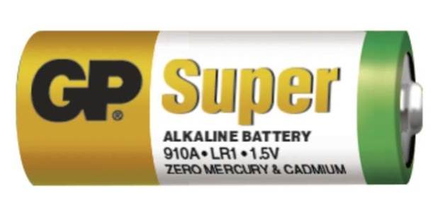 Alkalické batérie GP LR1 1,5V - 2ks