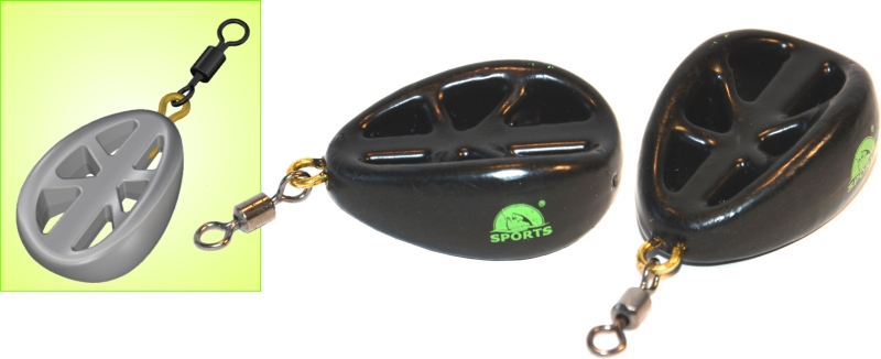 Krmítko s obratlíkom - pogumované - dvojrebrové