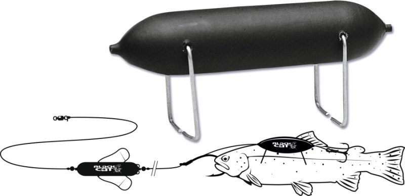 Čierna pomôcka s mŕtvou nástrahou - Black Cat