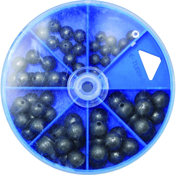 Plastový obal s olovenými priebežnými závažiami