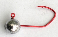 d�igov� hlavi�ka z �erven�m h��ikom MATUZO - lov dravcov pri dne s napichnutou gumenou n�strahou