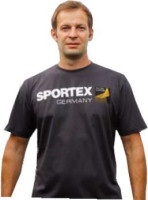 SPORTEX T-Shirt - kr�tky ruk�v - antracitov�