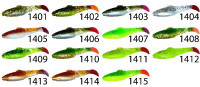 Gumov nstraha RELAX DIAMOND SHAD 2,5 COLOR - 6,2cm