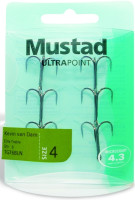 Mustad trojhik TG76NP-BN, 6ks