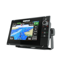 Sonar s GPS a sondou na more - SIMRAD NSS7 evo2