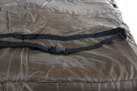 Zadn� poh�ad na klipov� uchytenie spacieho vaku FAITH Sleeper XL